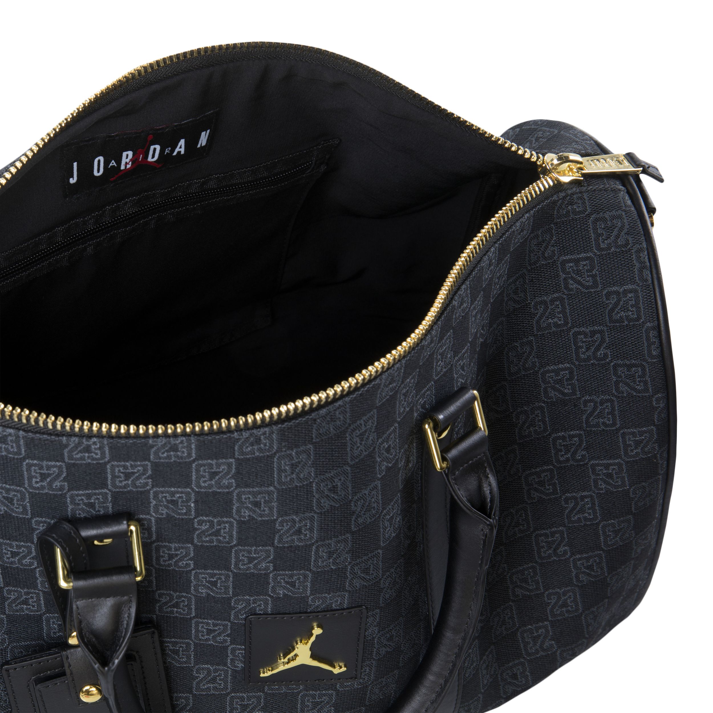 新品 Nike Jordan Brand Monogram Duffle Bag Jordan MONOGRAM DUFFLE BAG Black | BSTN Store