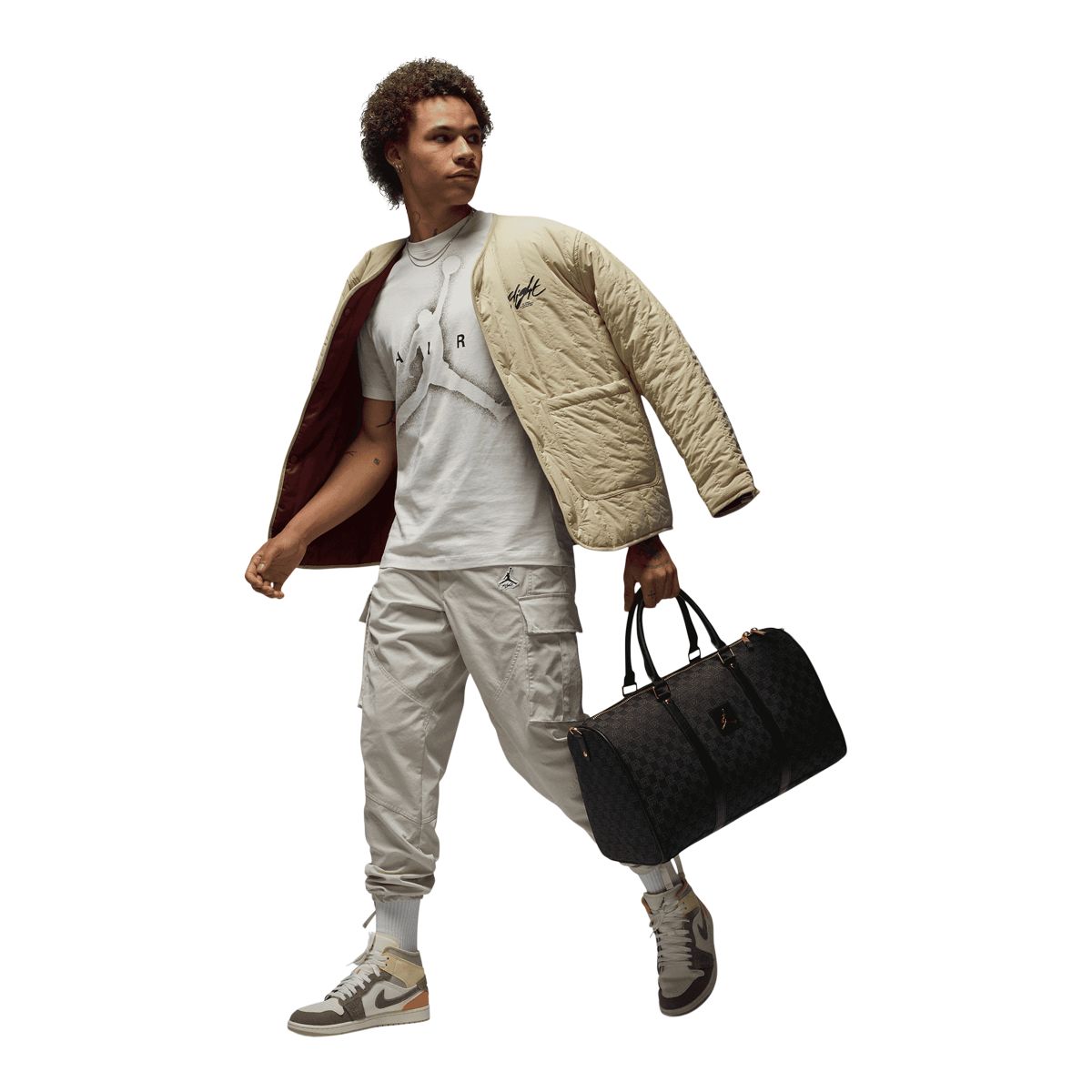 SALE‼️Jordan Brand Monogram Duffle Bag Jordan Monogram Duffle Bag [New] [Red] | eBay