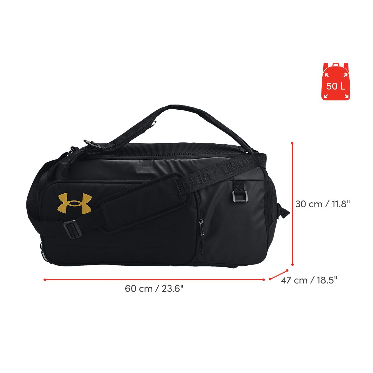 Under Armour Contain Duo Medium Backpack Duffle