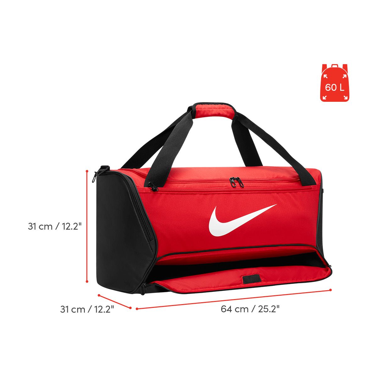 Nike Men's Brasilia Duffle Bag
