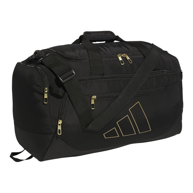 adidas Defender IV Small Duffel Bag Front_Three_Fourths_Angled_Right