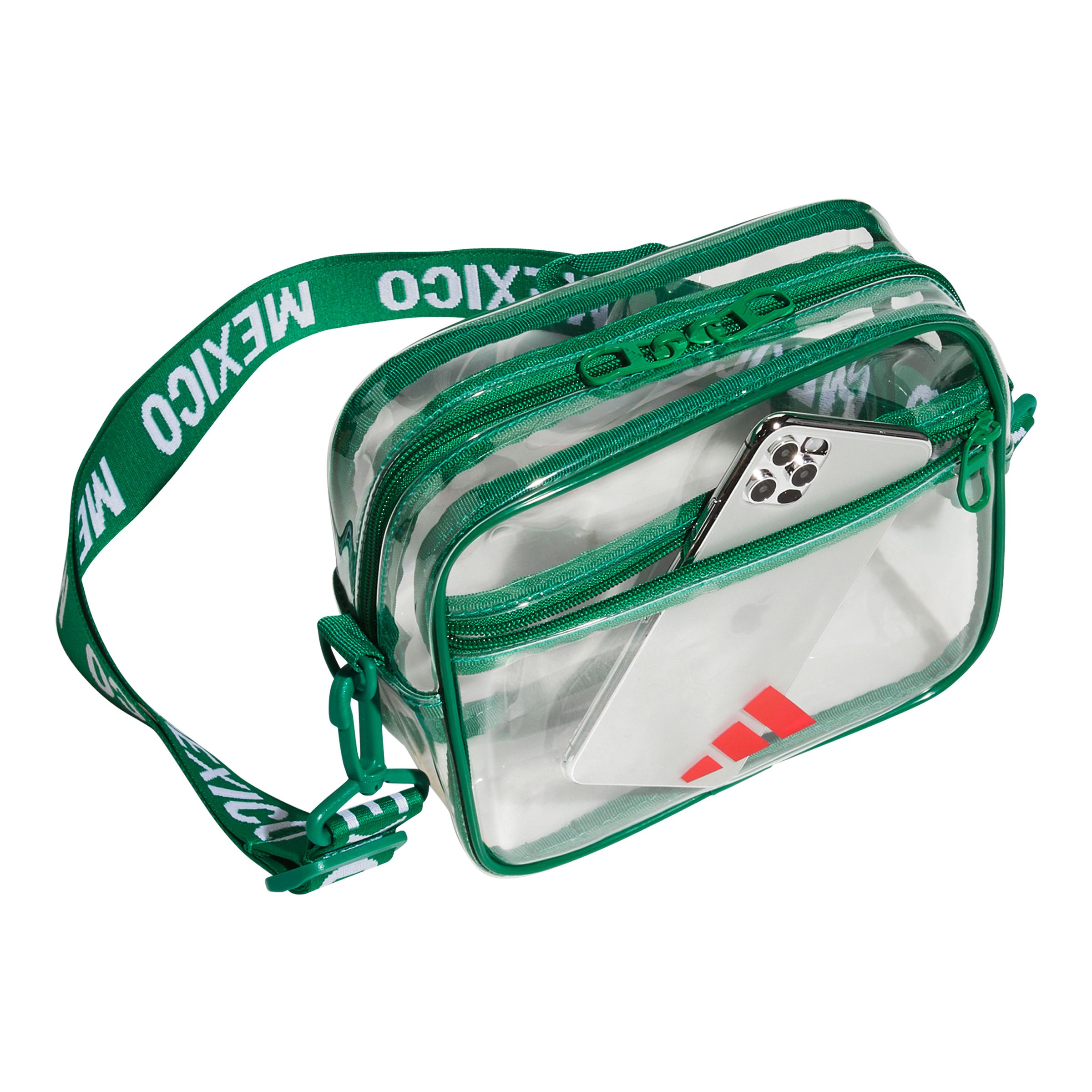 adidas WC Mexico Clear Crossbody Bag