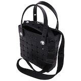 Crocs Crossbody Tote Bag with Adjustable Strap Front_Angled_Left
