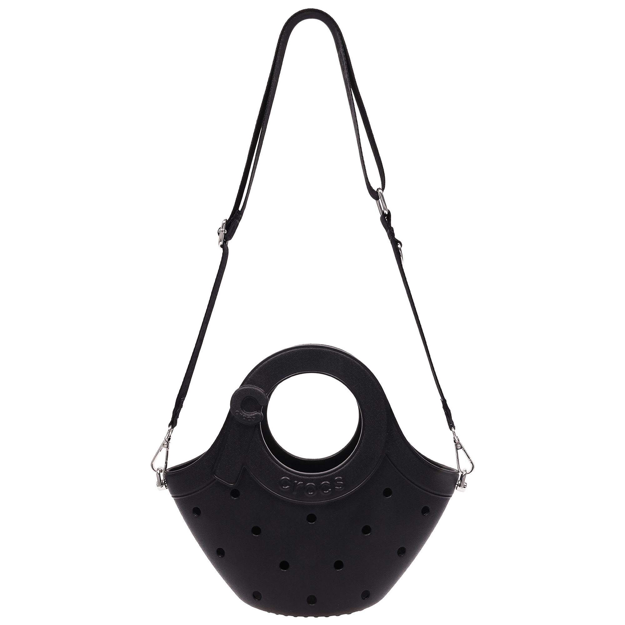 Crocs Small Crossbody Tote Bag Front_Flat