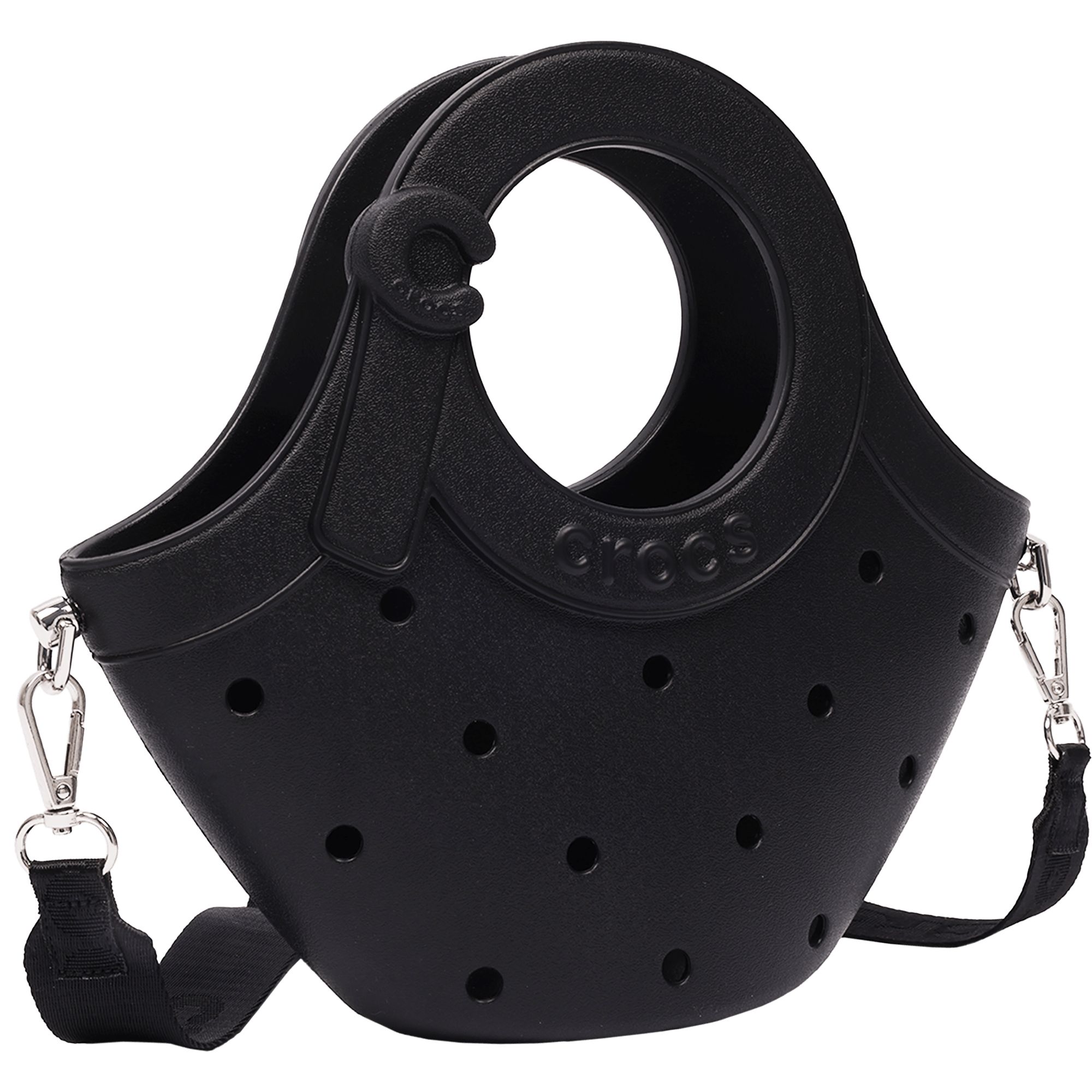 Crocs Small Crossbody Tote Bag Front_Angled_Right
