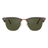 Ray-Ban Unisex Clubmaster Browline Sunglasses Front_Flat