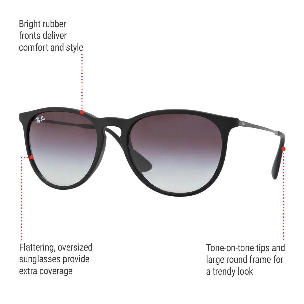 Ray-Ban Women's Erika Sunglasses