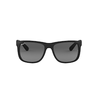Ray Ban Men's/Women's Justin Wayfarer Sunglasses, Polarized Front_Flat