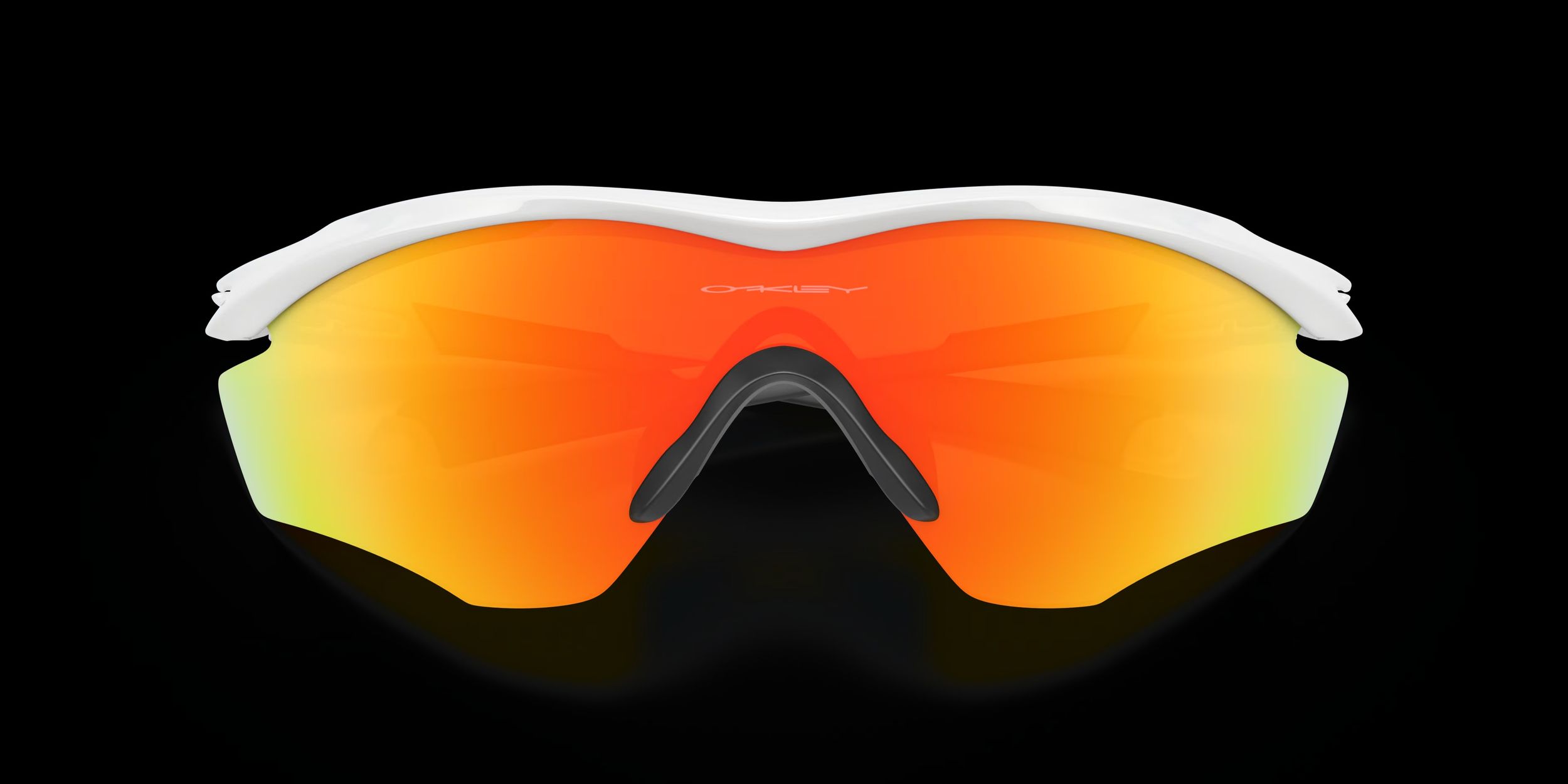 Oakley M2 Frame Xl White W/Fire Iridium