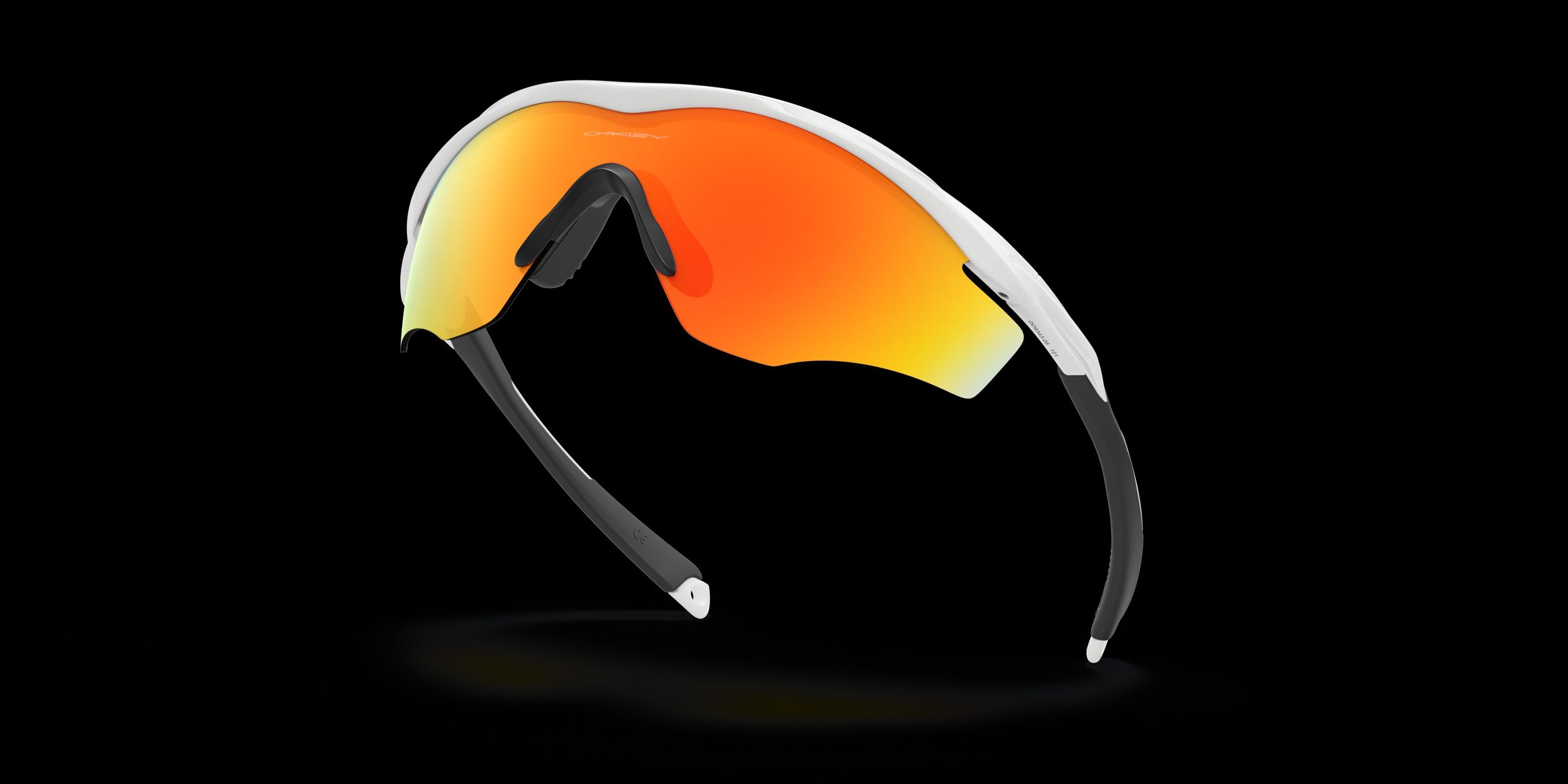 Oakley M2 Frame Xl White W/Fire Iridium