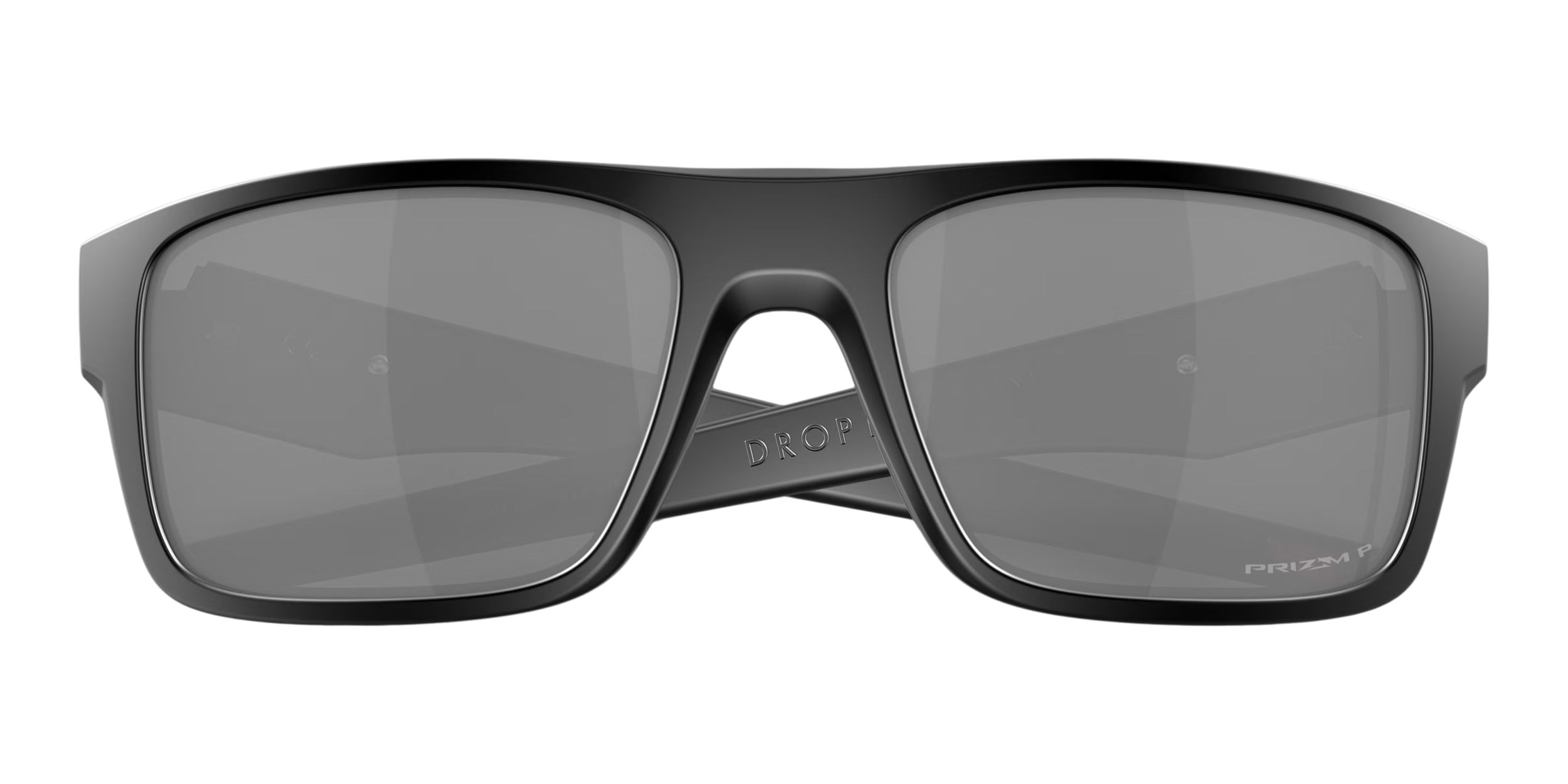 Oakley Unisex Drop Point Rectangular Sunglasses, Polarized