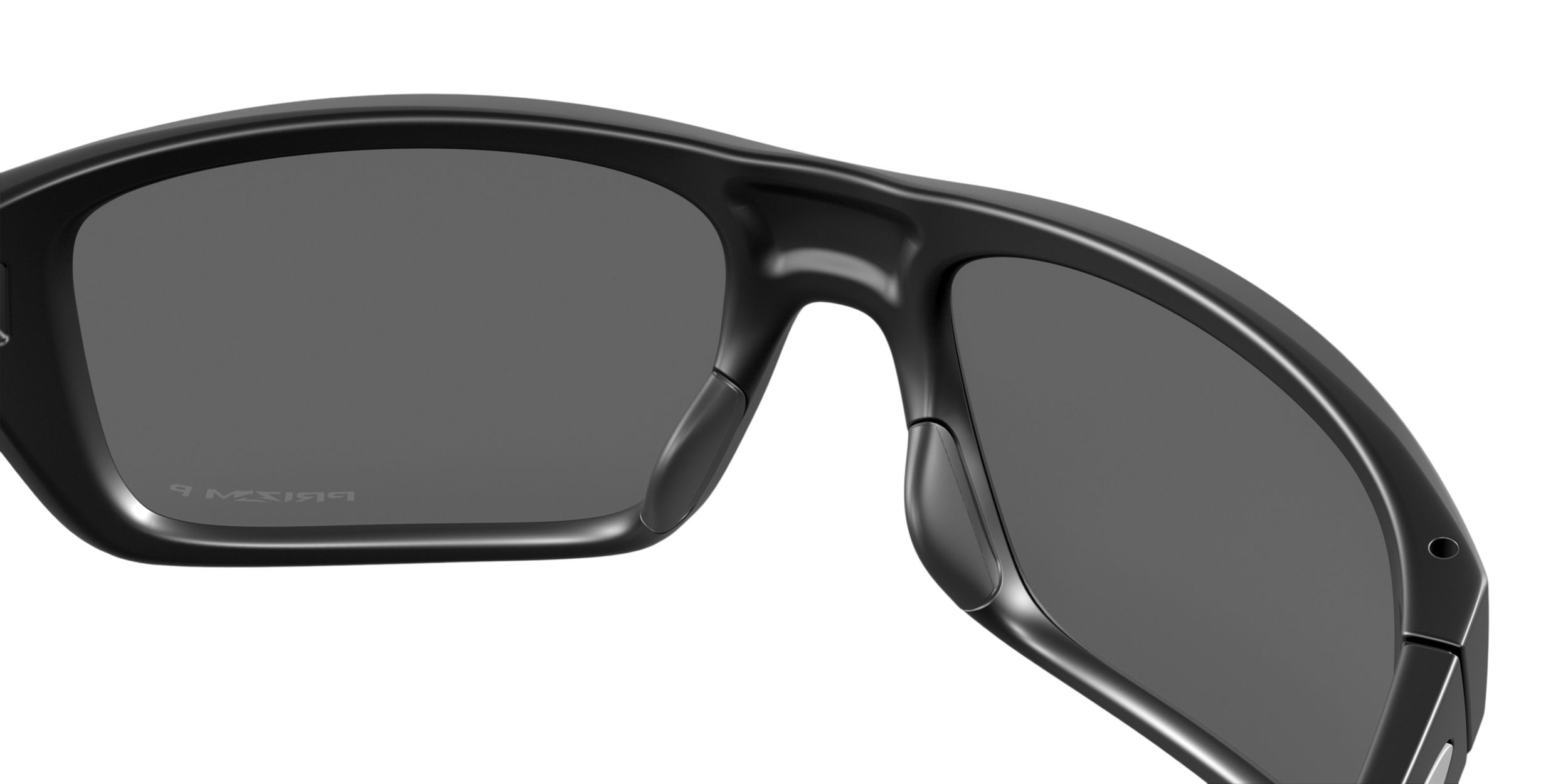 Oakley Unisex Drop Point Rectangular Sunglasses, Polarized