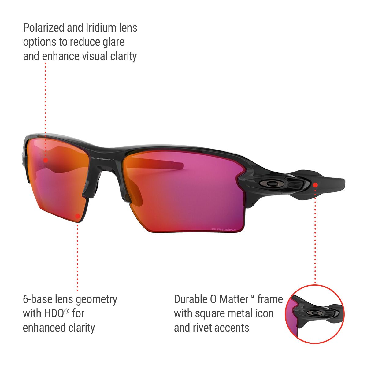 Oakley Unisex Holbrook Wayfarer Sunglasses