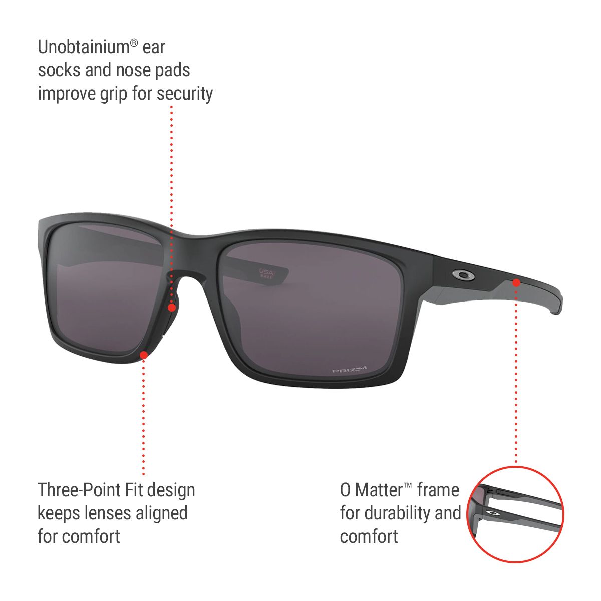 Oakley Unisex Mainlink XL Sunglasses