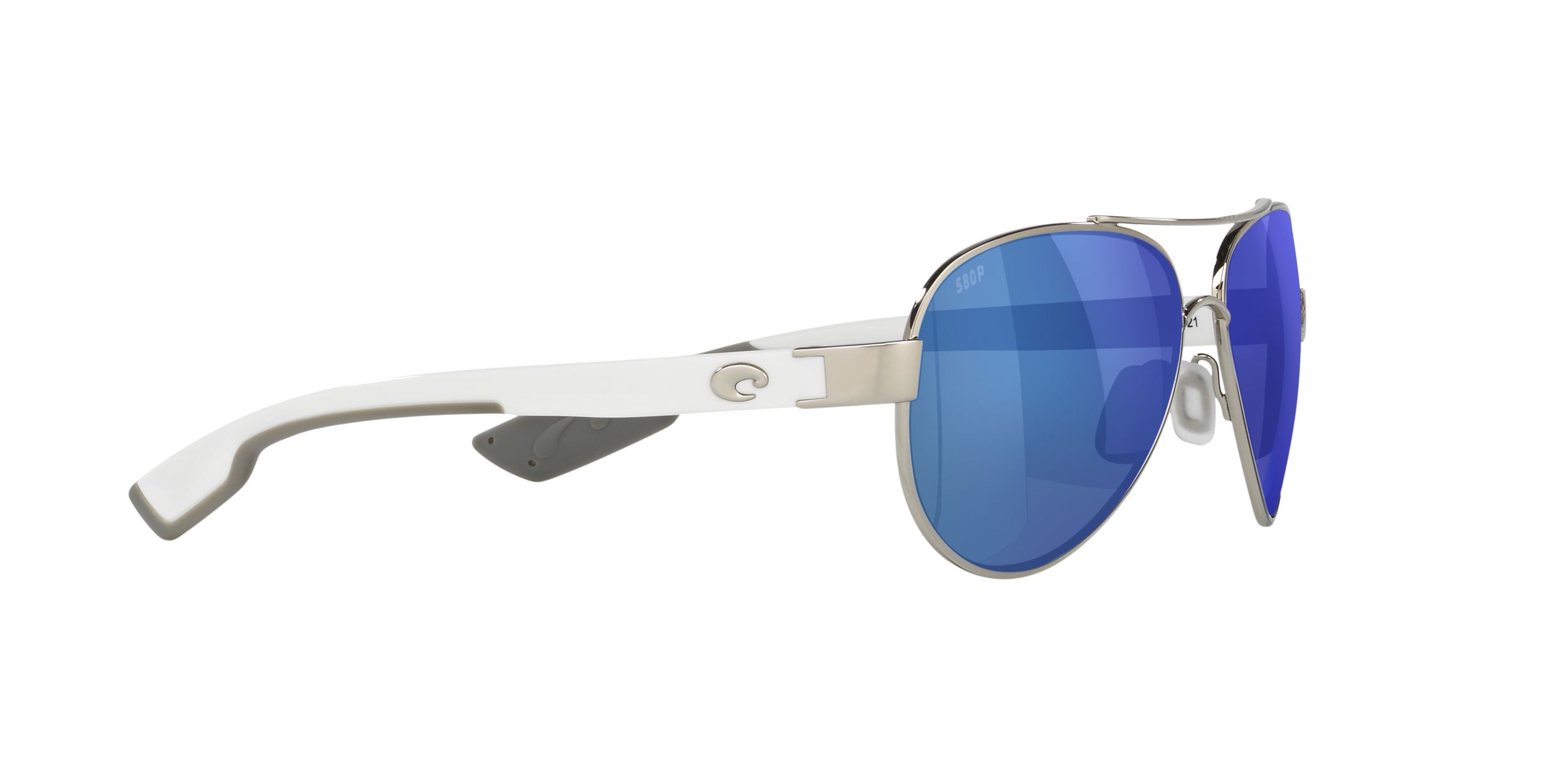 Costa Unisex Loreto Aviator Polarized Sunglasses