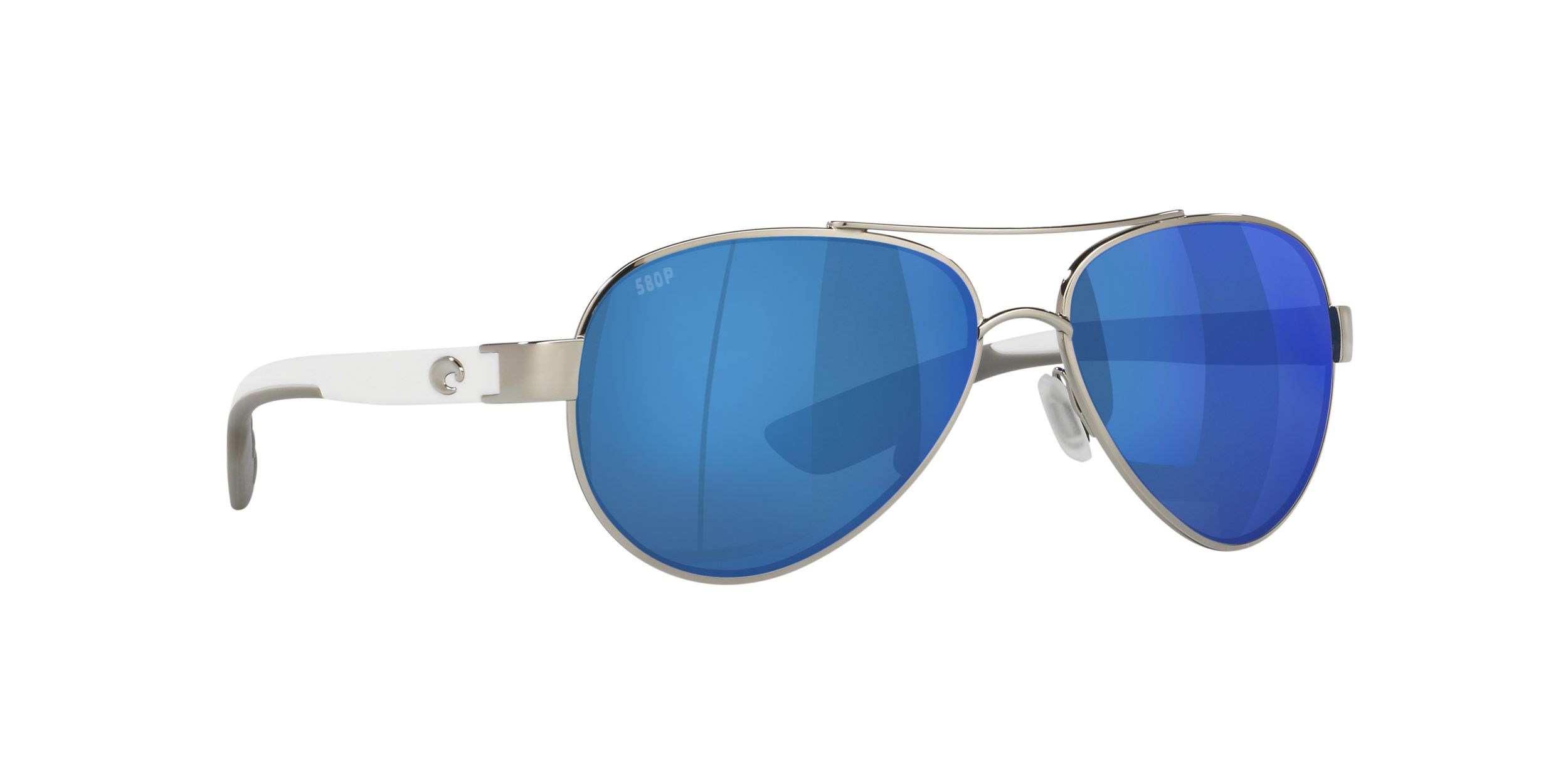 Costa Unisex Loreto Aviator Polarized Sunglasses