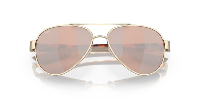 Costa Unisex Loreto Aviator Polarized Sunglasses Front_Flat