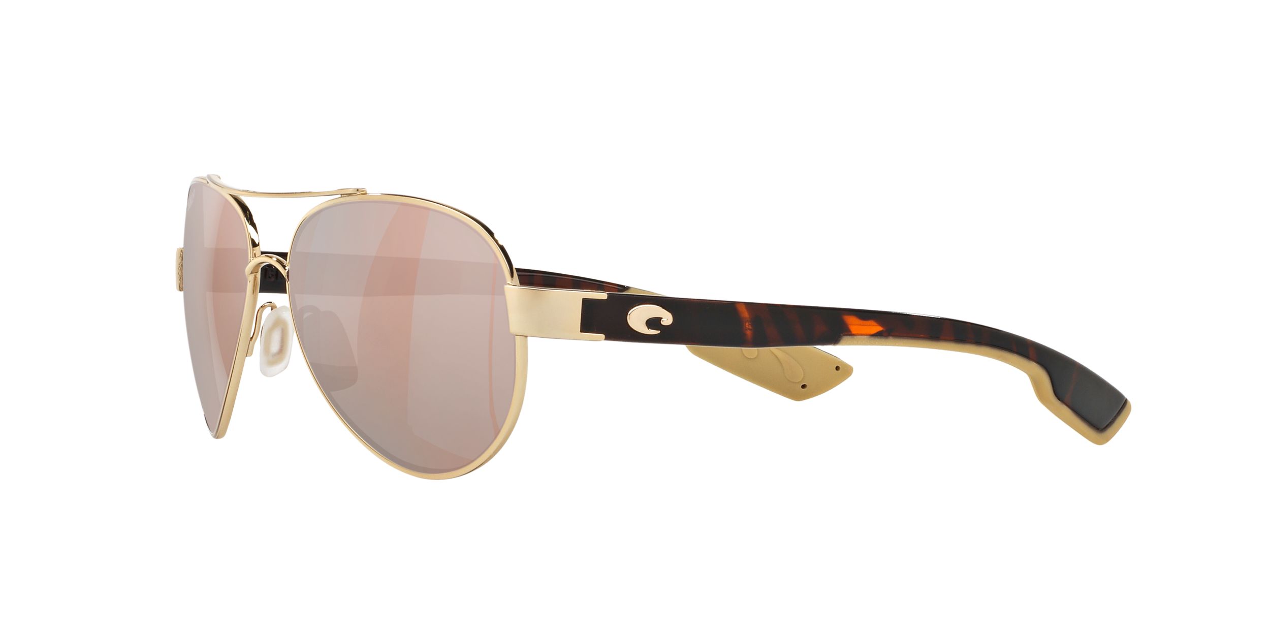 Costa Unisex Loreto Aviator Polarized Sunglasses