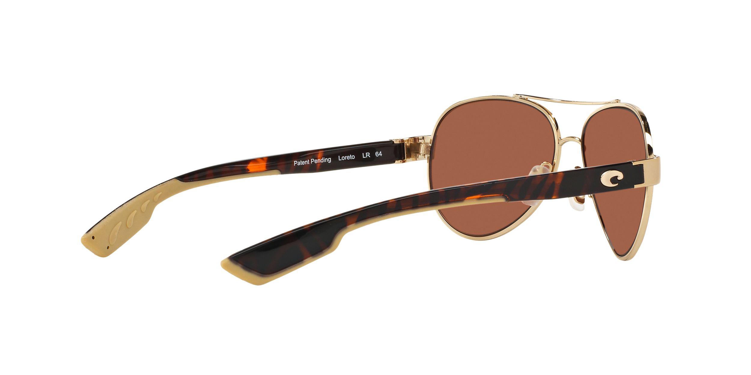 Costa Unisex Loreto Aviator Polarized Sunglasses