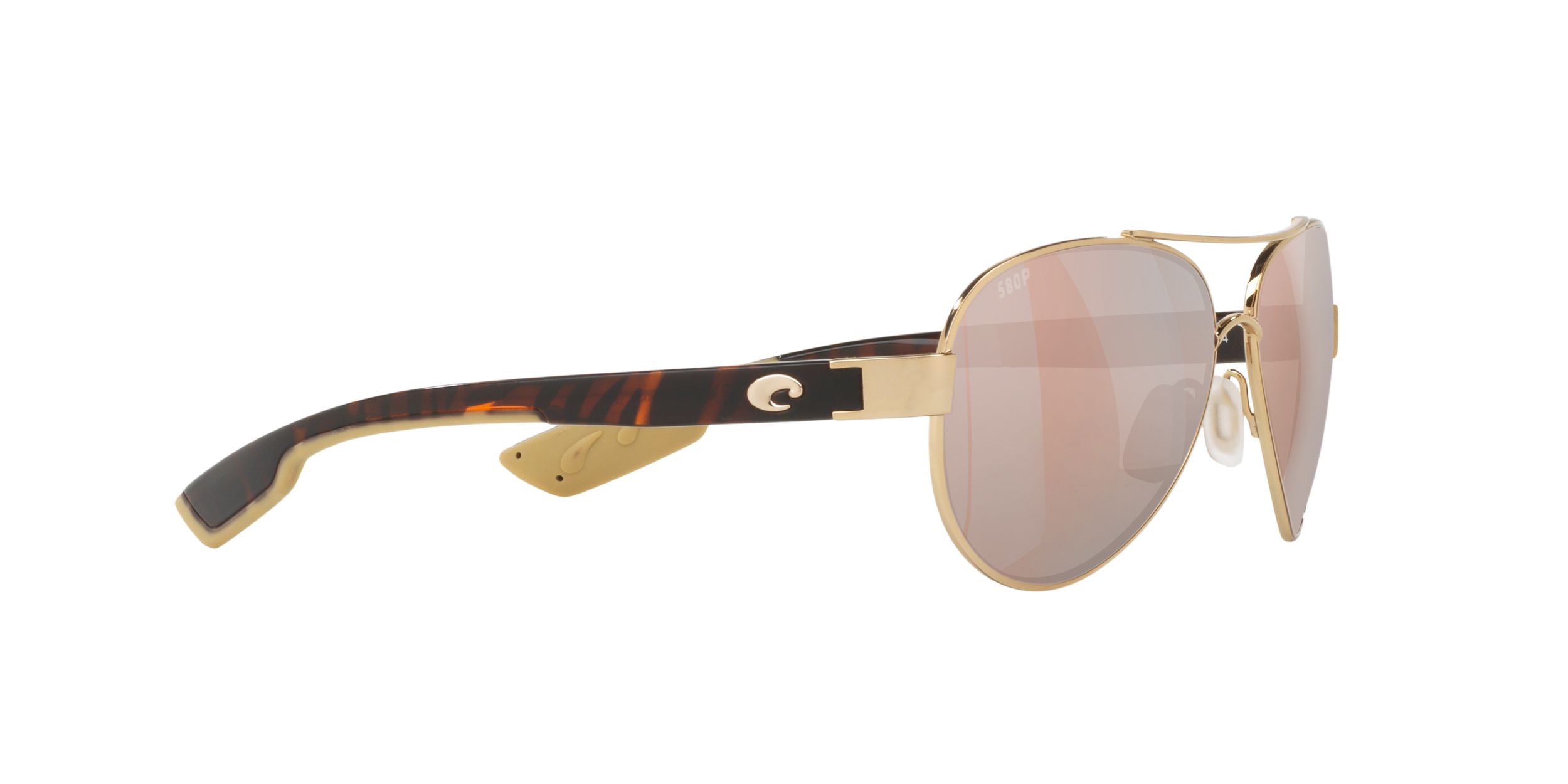 Costa Unisex Loreto Aviator Polarized Sunglasses