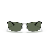 Ray-Ban Unisex 3498 Rectangle Sunglasses Front_Flat