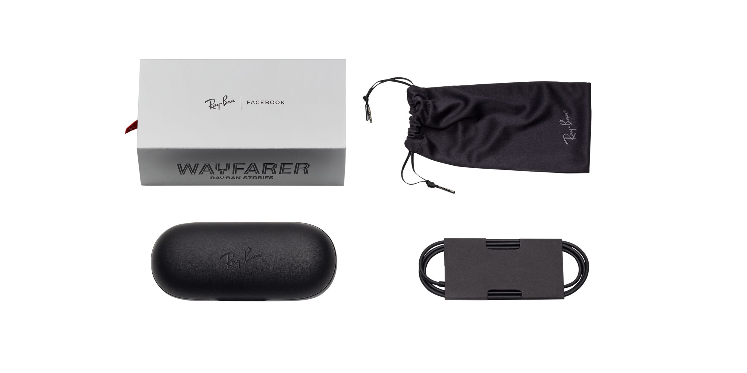 Ray Ban Men's/Women's Wayfarer Stories Sunglasses