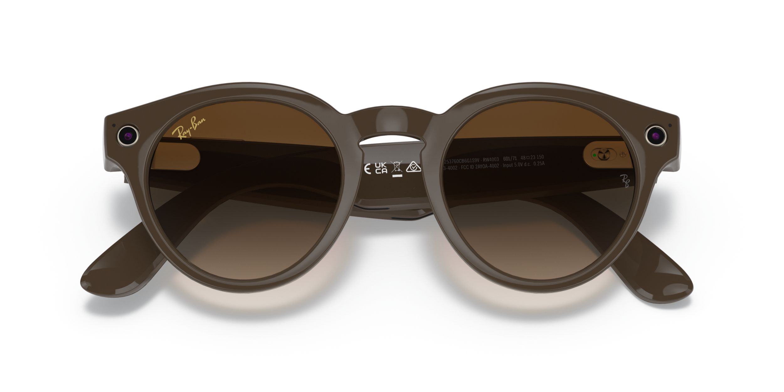 Ray Ban Unisex Round Stories Sunglasses