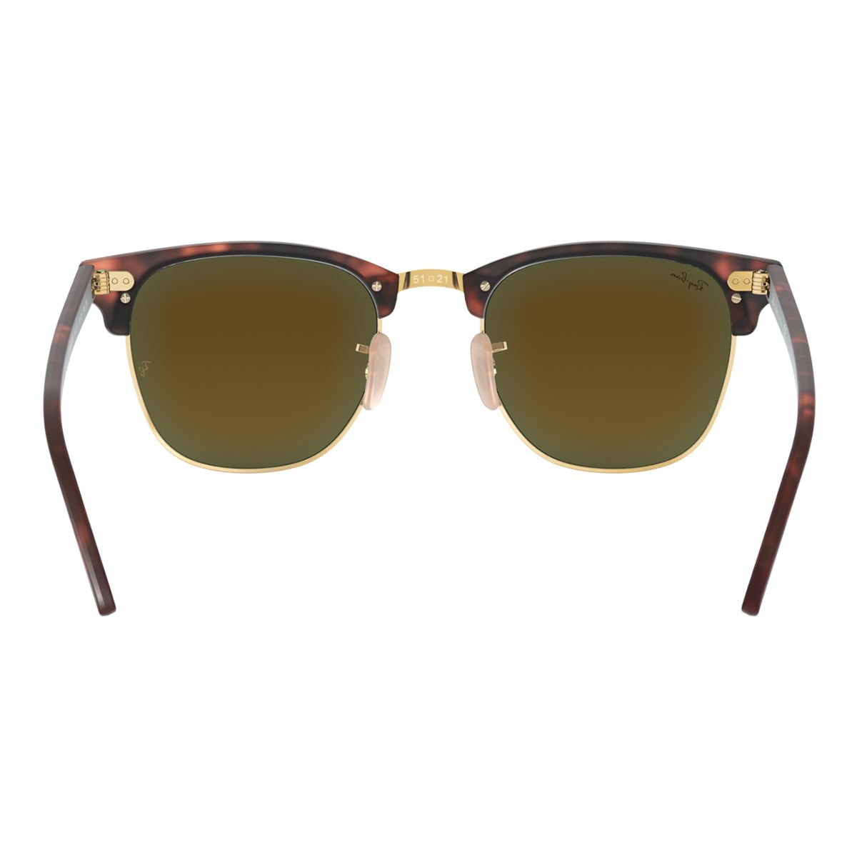 Ray Ban Unisex Clubmaster Browline Sunglasses