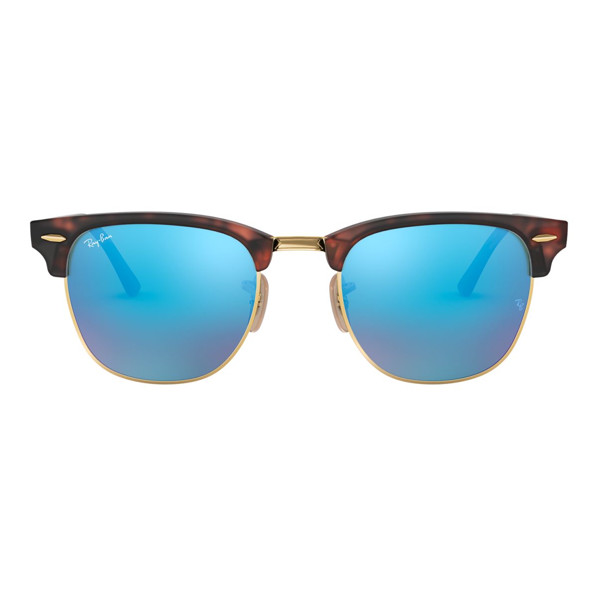 Ray Ban Unisex Clubmaster Browline Sunglasses