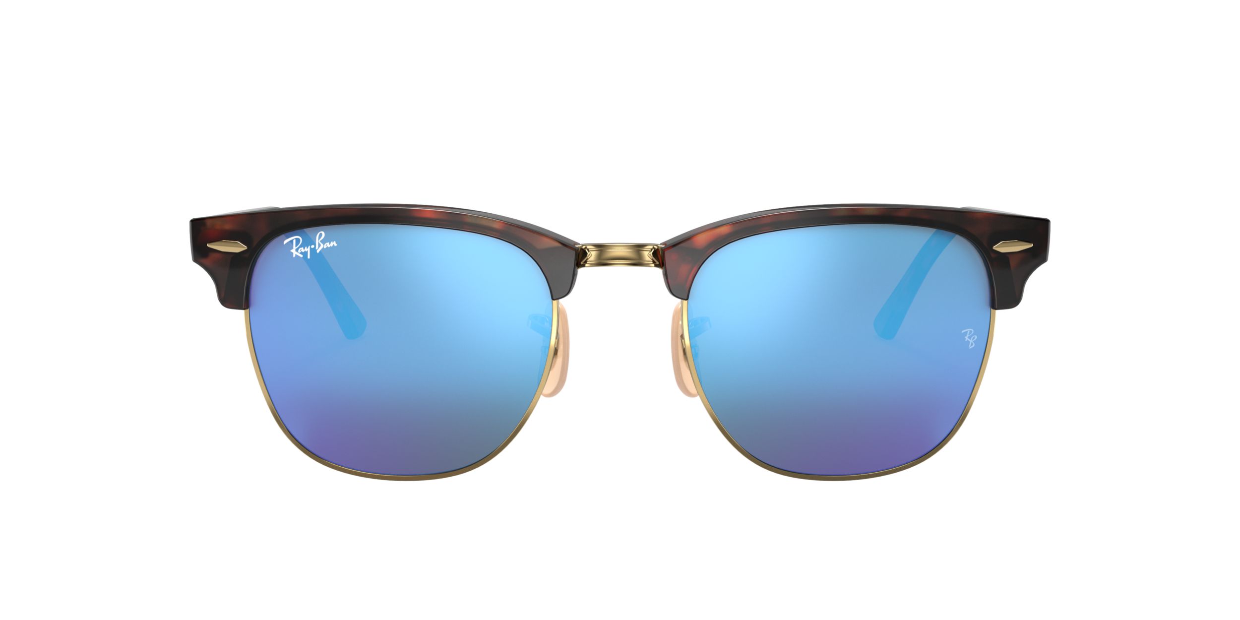 Ray Ban Unisex Clubmaster Browline Sunglasses