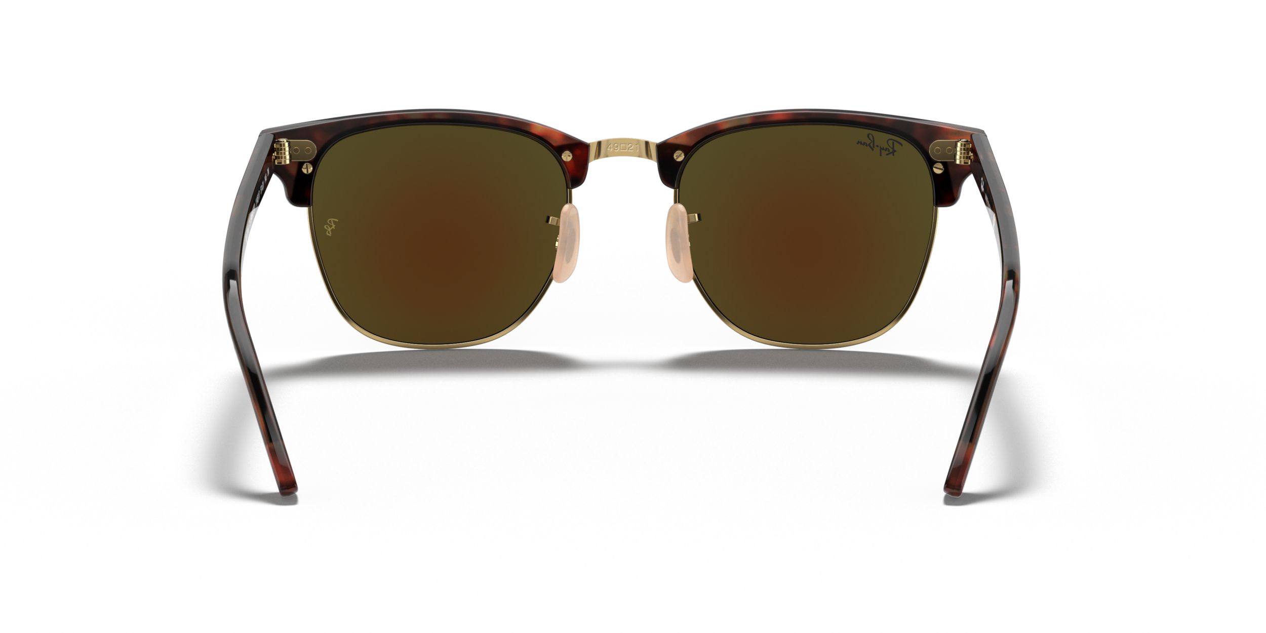 Ray Ban Unisex Clubmaster Browline Sunglasses