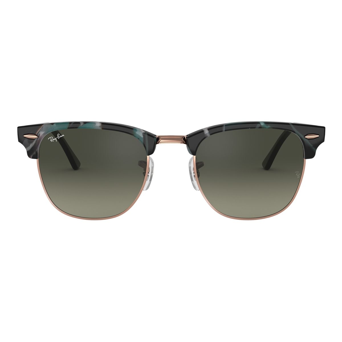 Ray Ban Unisex Clubmaster Browline Sunglasses