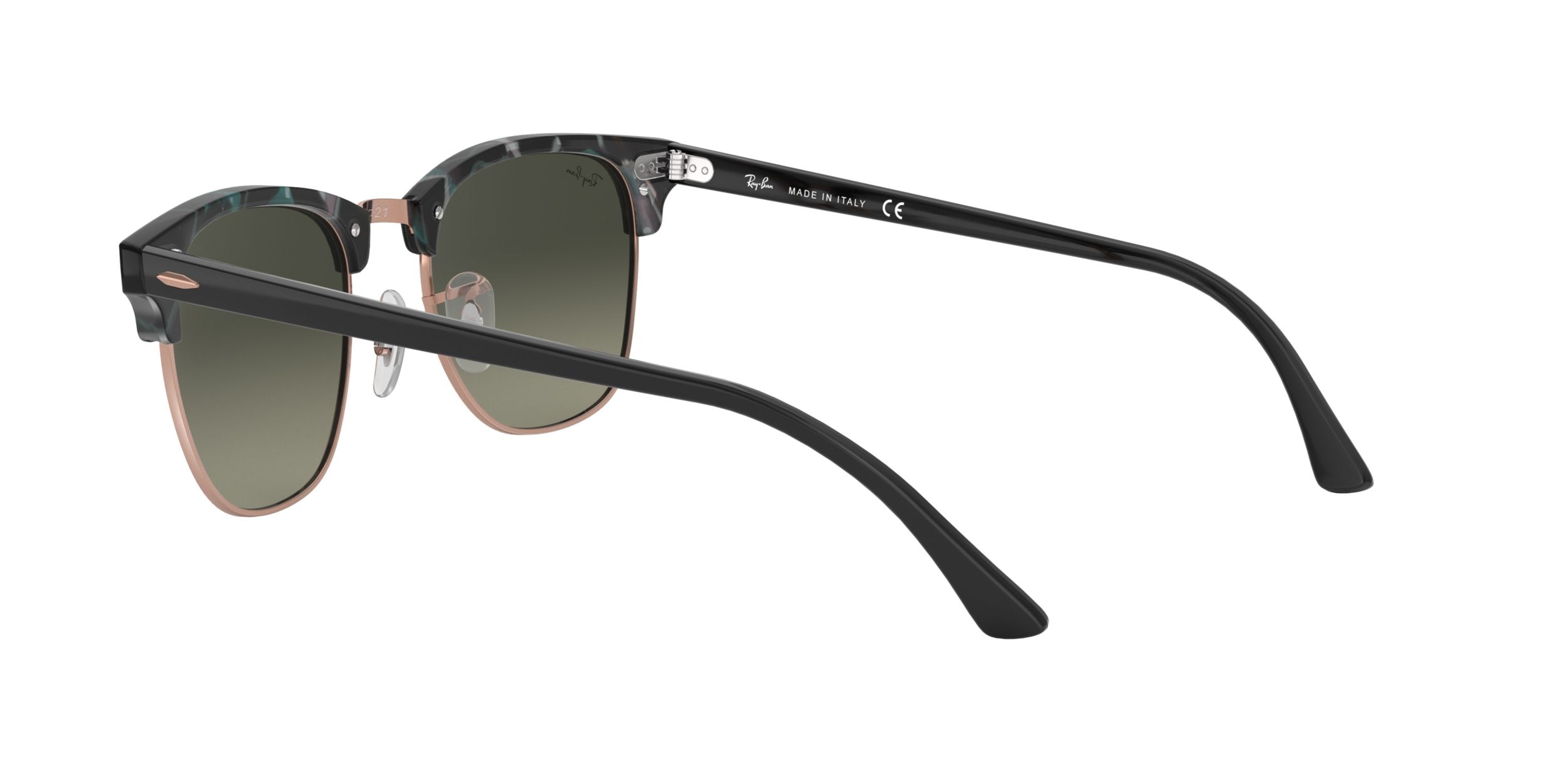 Ray Ban Unisex Clubmaster Browline Sunglasses