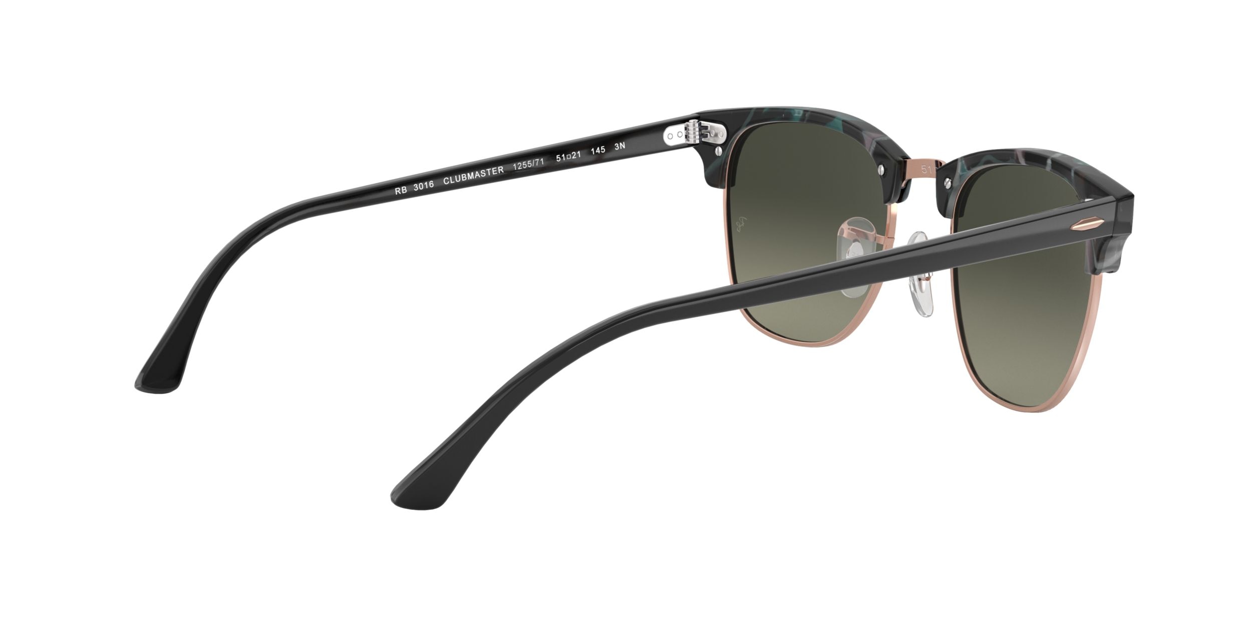 Ray Ban Unisex Clubmaster Browline Sunglasses