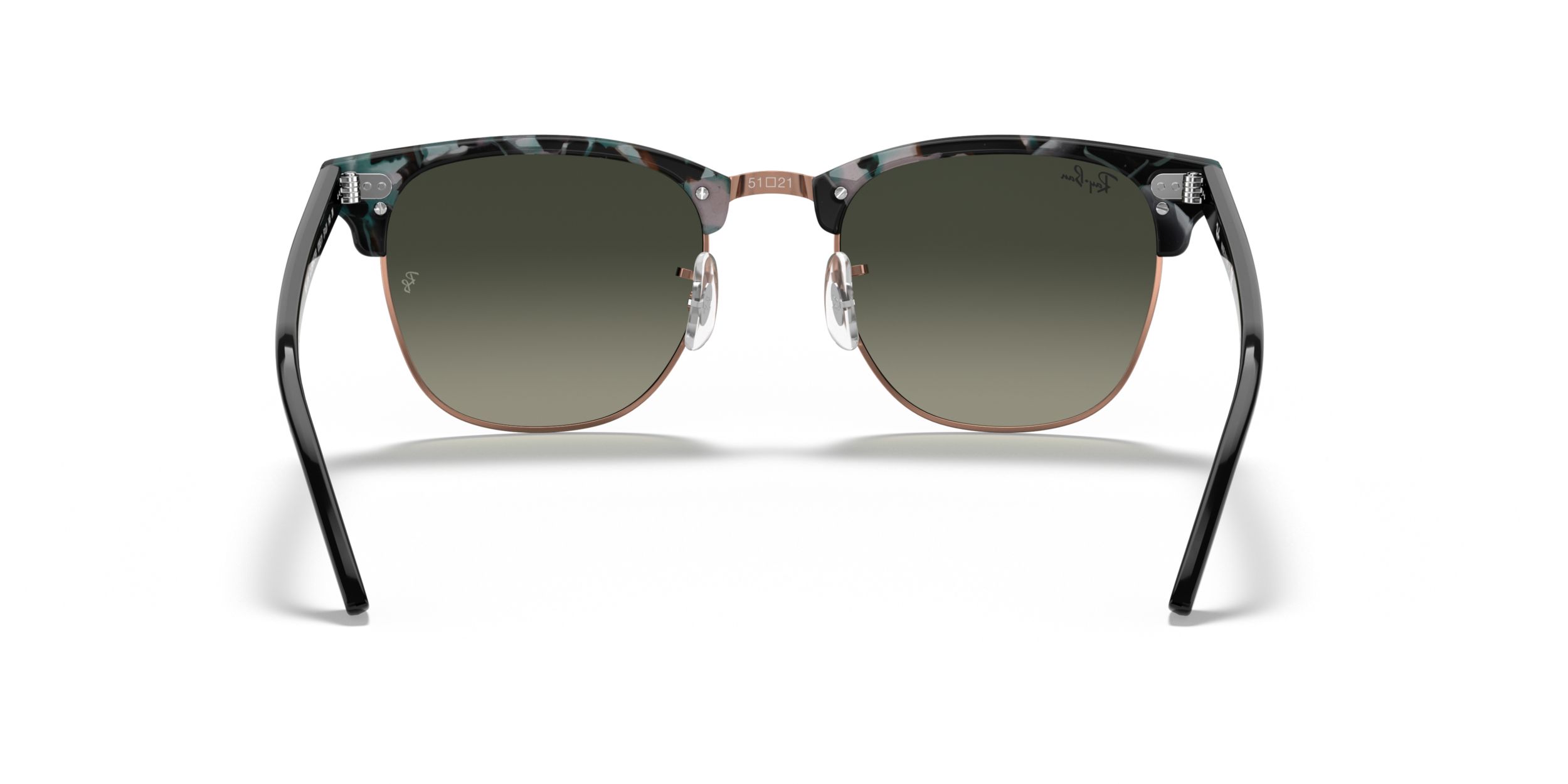 Ray Ban Unisex Clubmaster Browline Sunglasses