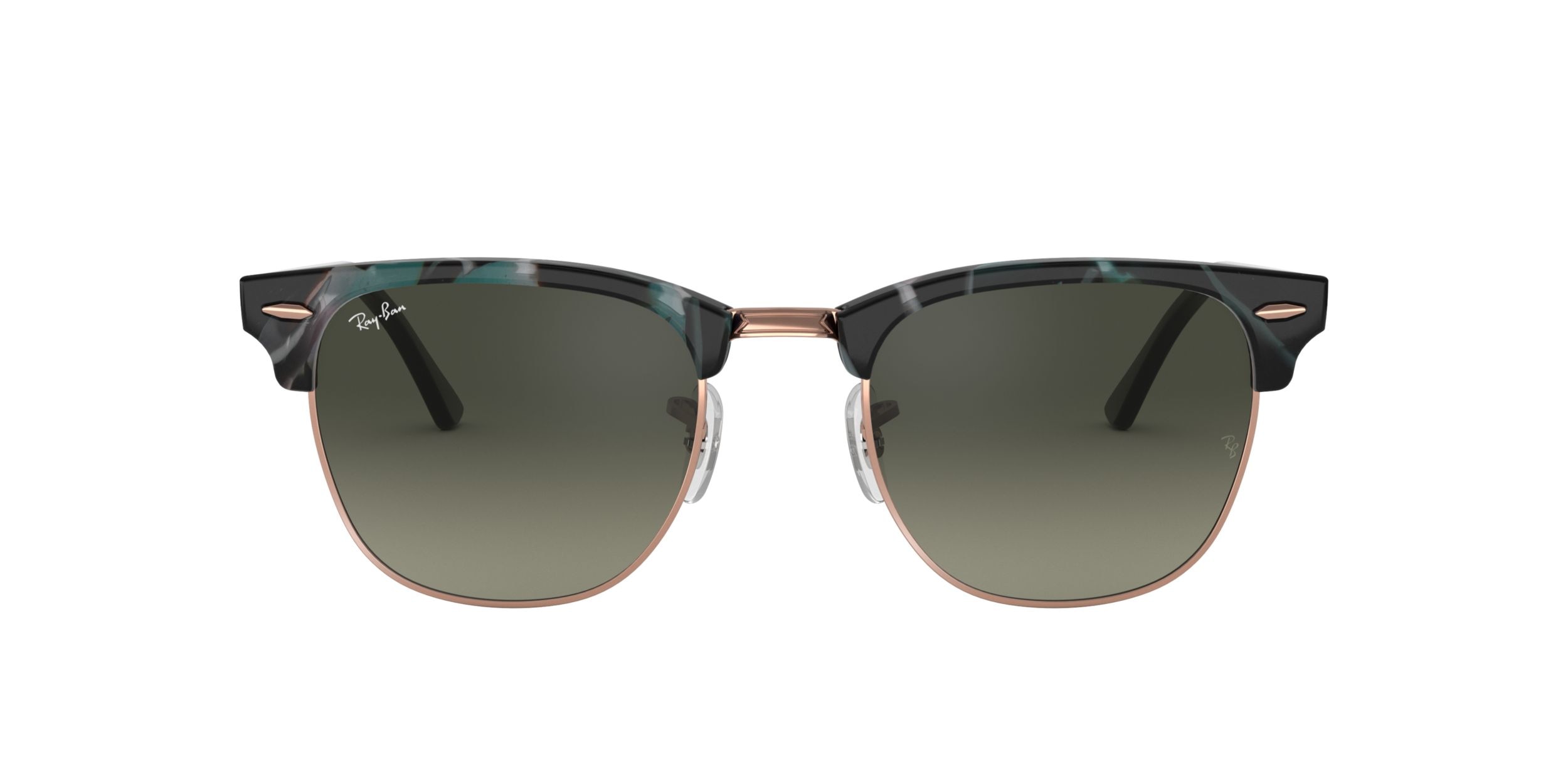 Ray Ban Unisex Clubmaster Browline Sunglasses