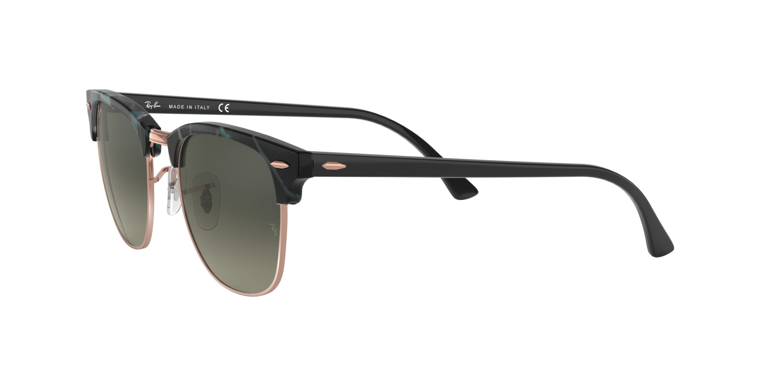 Ray Ban Unisex Clubmaster Browline Sunglasses