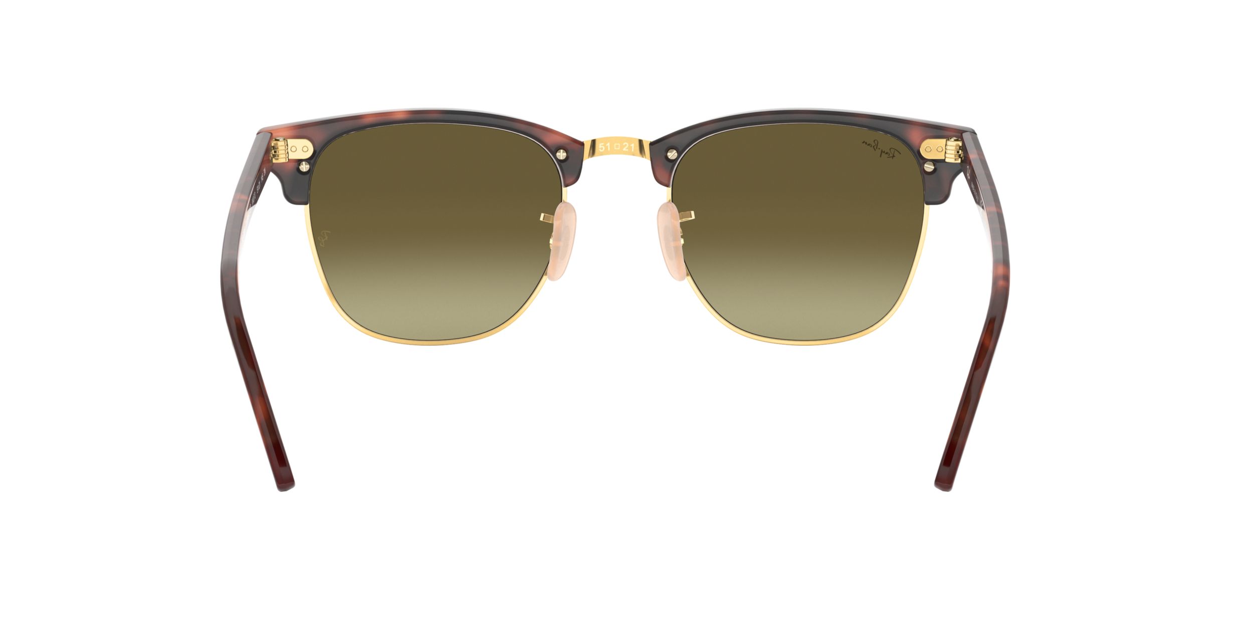 Ray Ban Unisex Clubmaster Browline Sunglasses