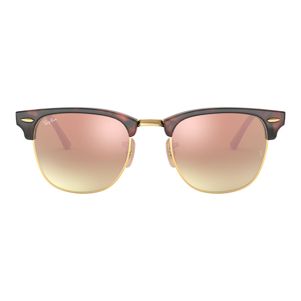 Ray Ban Unisex Clubmaster Browline Sunglasses