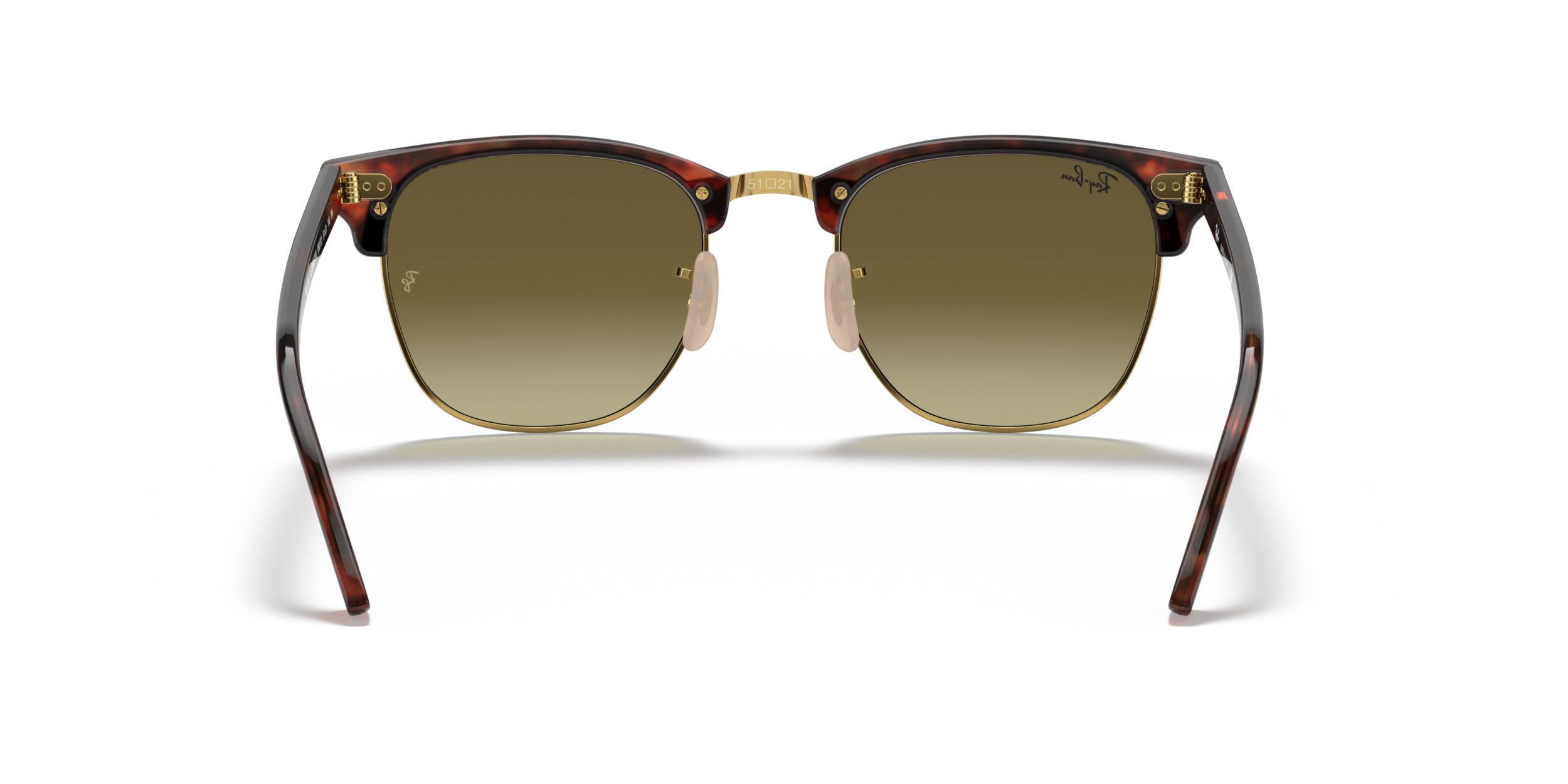 Ray Ban Unisex Clubmaster Browline Sunglasses
