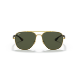 Ray Ban Unisex 3683 Aviator Sunglasses Front_Flat