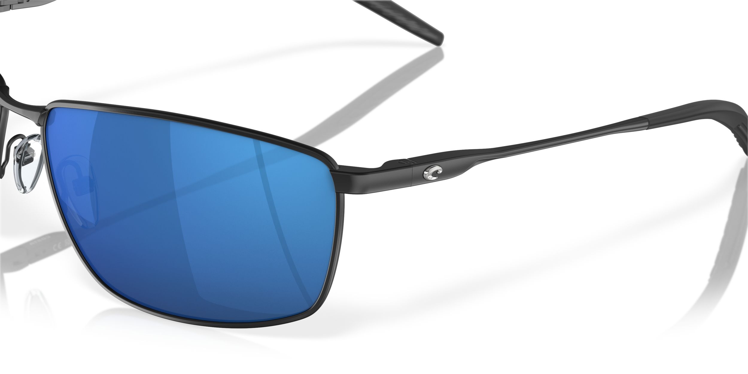 Costa Unisex Turret Rectangular Sunglasses