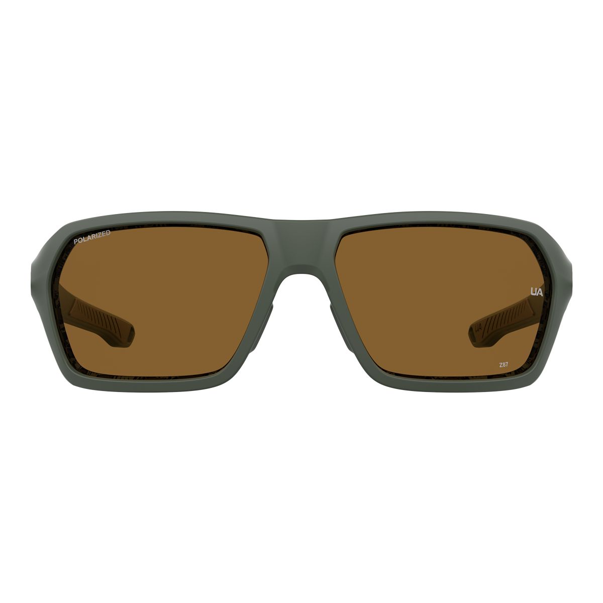 Under Armour Men's/Women's Recon Rectangle Sunglasses, Polarized