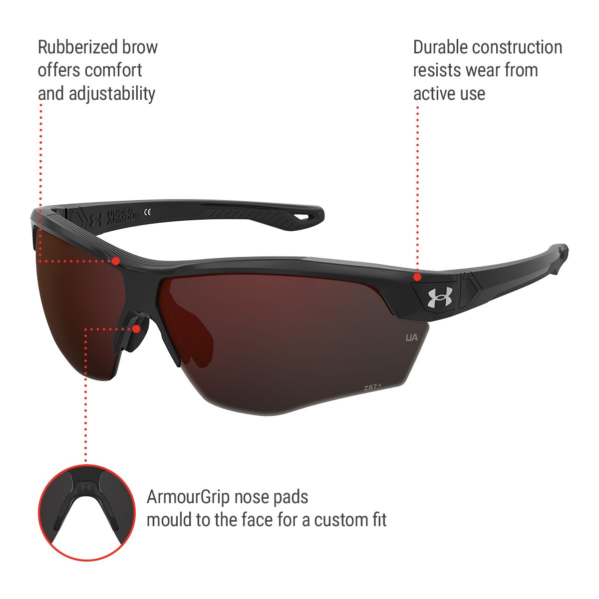 Under Armour Unisex Yard Dual Sunglasses