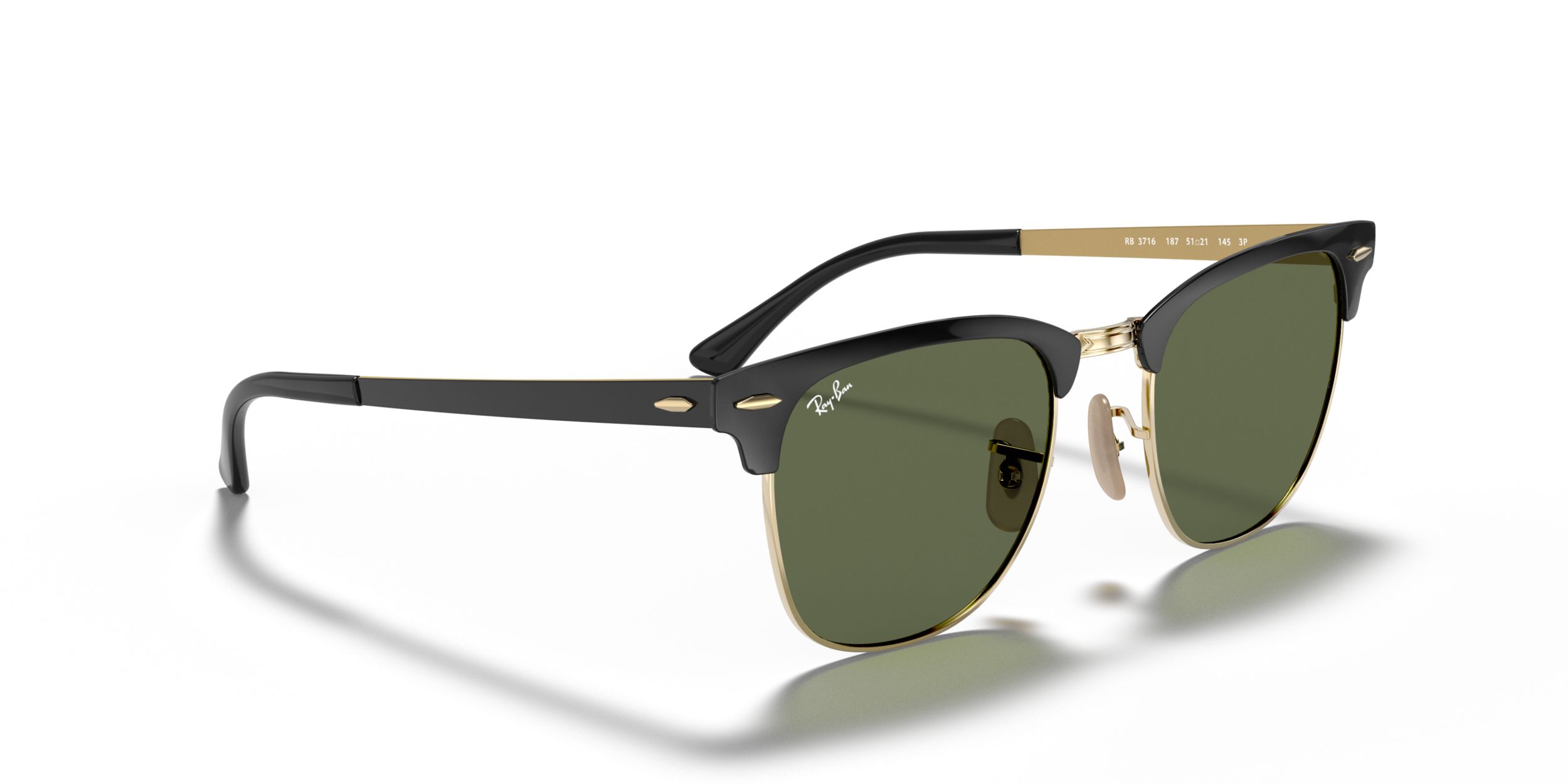Ray-Ban Clubmaster Metal Sunglasses