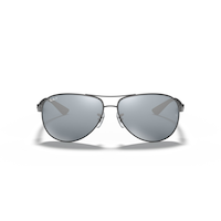 Ray Ban Carbon Fibre Sunglasses Front_Flat