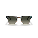 Ray Ban Unisex Clubmaster Browline Sunglasses Front_Flat
