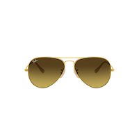 Ray Ban Aviator Large Metal Sunglasses Front_Flat