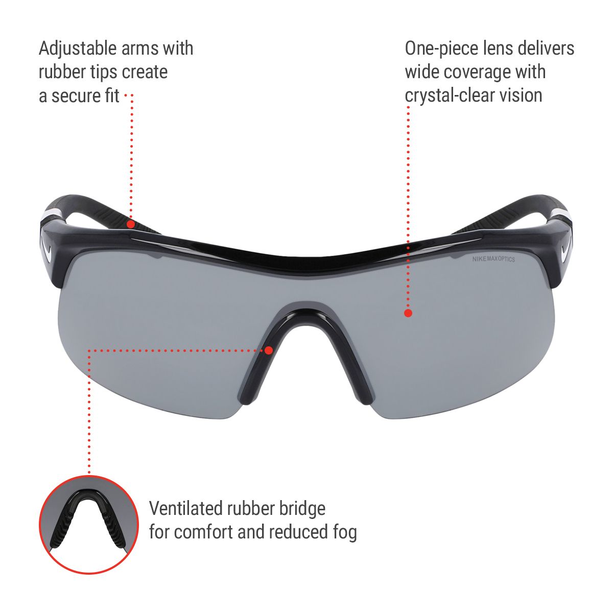 Nike Unisex Show X1 Sunglasses