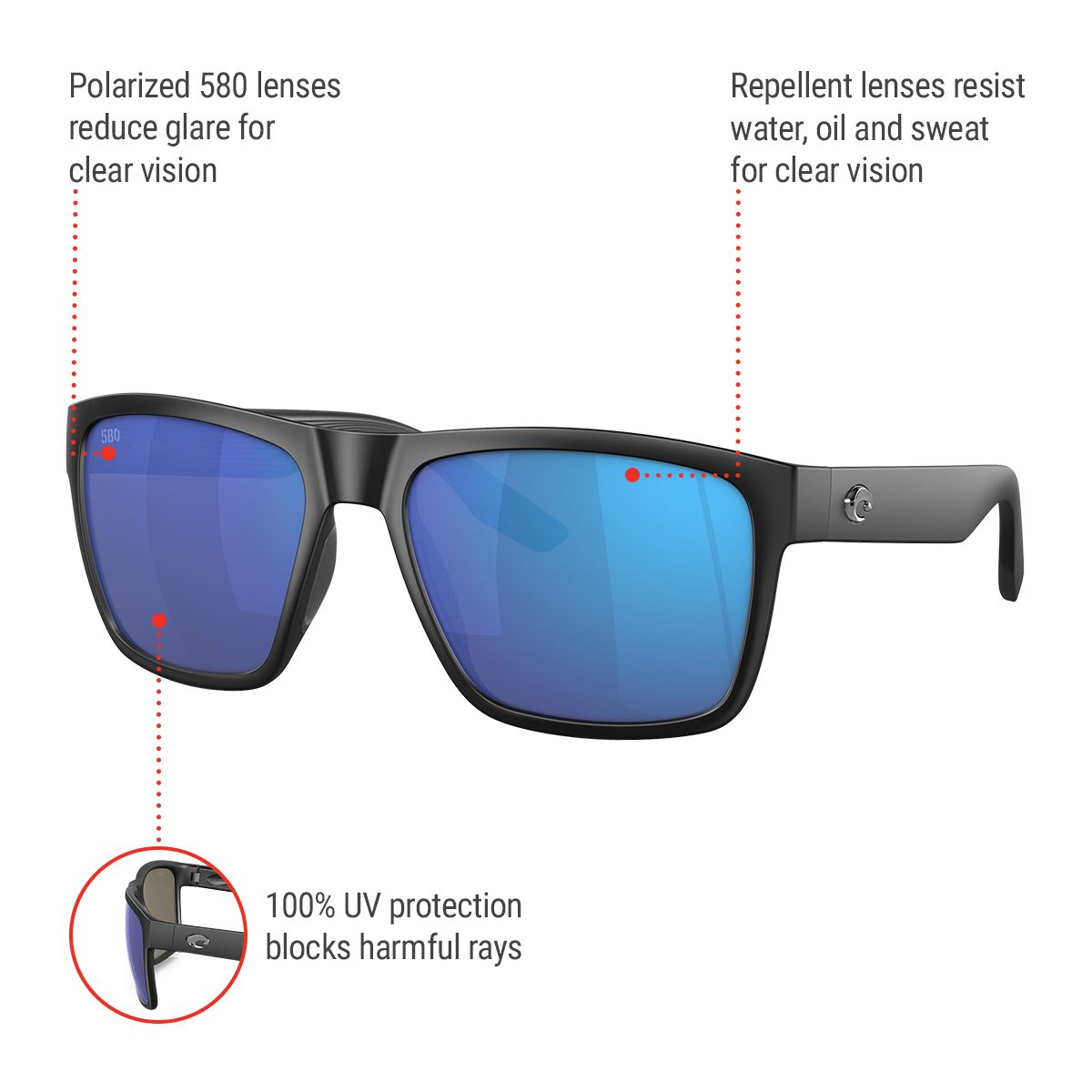 Costa Paunch XL Sunglasses